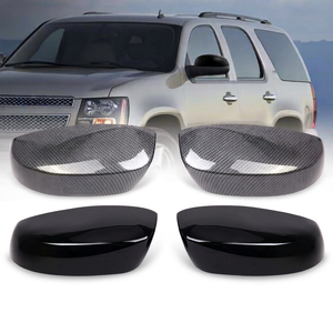 2x Cubiertas de Espejo Retrovisor ABS para Chevrolet Silverado, Avalanche, Tahoe, Suburban, GMC Sierra, Yukon - Product Image 1