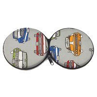 Organisateur de mallette de rangement de CD en EVA à motif de dessin animé personnalisé étanche aux chocs et durable housse de CD