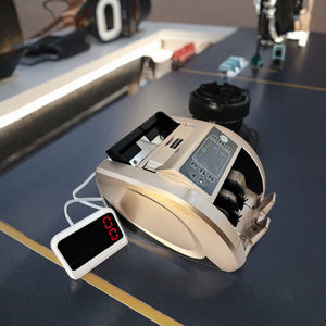 La machine de compteur d'argent de faux billets de couleur or prend en charge la technologie IR pour USD <span class=keywords><strong>EUR</strong></span> GBP LYD EGP - Product Image 4