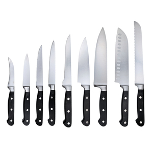 Coltello da <span class=keywords><strong>Macellaio</strong></span> con Manico in PP, Lama in Acciaio Inossidabile, Coltello Professionale per Carne, Coltello da Cucina Resistente - Product Image 1