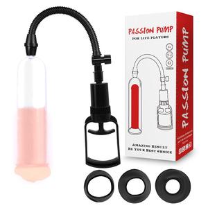 Pompa a Vuoto per Pene Maschile, Dispositivo per Ingrandimento del Pene con Pressione Negativa, Ausilio per Impotenza, per Pene Più Grande, Lungo e Spesso, Masturbazione - Product Image 1