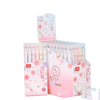Stylos à points miniatures Sakura 6 couleurs, marqueur à base d'eau avec pointe plate, ensemble de couleurs claires en 6 tailles