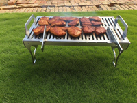 Barbecue portable pliable de style fente, prêt pour l'aventure, pour l'extérieur