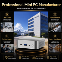 Mini PC Intel Core Ultra 9 285H con IA, 16GB/24GB/32GB LPDDR5, SSD M.2 NVMe, WiFi 6, Windows 11 Pro, Computadora Empresarial con IA MQi15