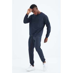 Conjunto Deportivo Básico para Hombre Keith Indigo, 340 g/m², Transpirable, Ropa Casual - Product Image 3