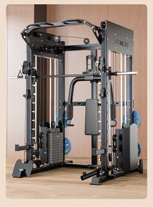 Máy tập đa năng Smith Machine Gantry Fitness, thiết bị tập luyện sức mạnh thương mại, máy tập đa chức năng tất cả trong một - Product Image 2