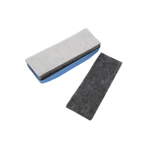 Haute qualité couleur bleue remplacé <span class=keywords><strong>feutre</strong></span> réutilisation tableau blanc gomme avec marque porte-stylo - Product Image 5
