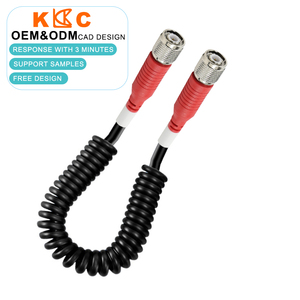 Câble coaxial standard BNC mâle-mâle droit pour équipement vidéo SDI, caméras de sécurité CCTV, moniteurs DVR, câble de raccordement vidéo - Product Image 2
