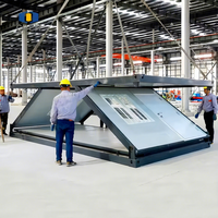 CGCH Maison Conteneur Pliante en Z de 20 Pieds, Préfabriquée et Mobile, pour Dortoir Temporaire, à Vendre
