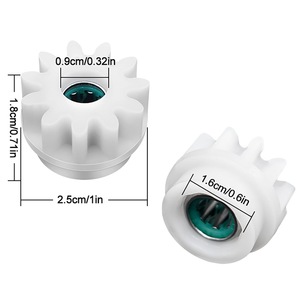 Compatible avec les accessoires de <span class=keywords><strong>serpillière</strong></span> <span class=keywords><strong>Vileda</strong></span>, <span class=keywords><strong>seau</strong></span> rotatif à commande au pied Ocedar avec roues unidirectionnelles en plastique - Product Image 2