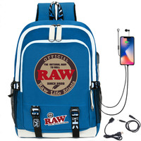 Tas Ransel Laptop Buku Oxford Tahan Air Kapasitas Besar Awet Berkualitas Tinggi Dengan USB