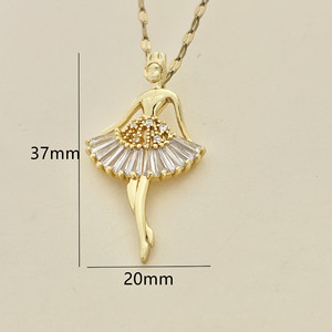 Colgante temático de aleación de zinc con forma de mariposa para mujer, regalo, joyería, accesorio de moda - Product Image 2