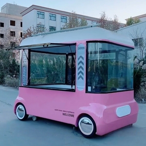 Voiture-restaurant électrique, voiture-restaurant carrossable Remorque alimentaire entièrement équipée à <span class=keywords><strong>vendre</strong></span> Cuisine mobile personnalisée - Product Image 2