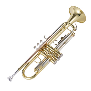 <span class=keywords><strong>Trompette</strong></span> SanCarlo STR05, <span class=keywords><strong>trompette</strong></span> en cuivre Bb pour adultes, enfants, débutants, examens scolaires et performances professionnelles - Product Image 1