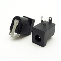Connecteur femelle 3P en cuivre et nylon Wintai-Tech, le plus vendu en Chine, connecteur d'alimentation 12V, types de connecteurs d'alimentation DC 5,5 x 2,1 mm, prise jack