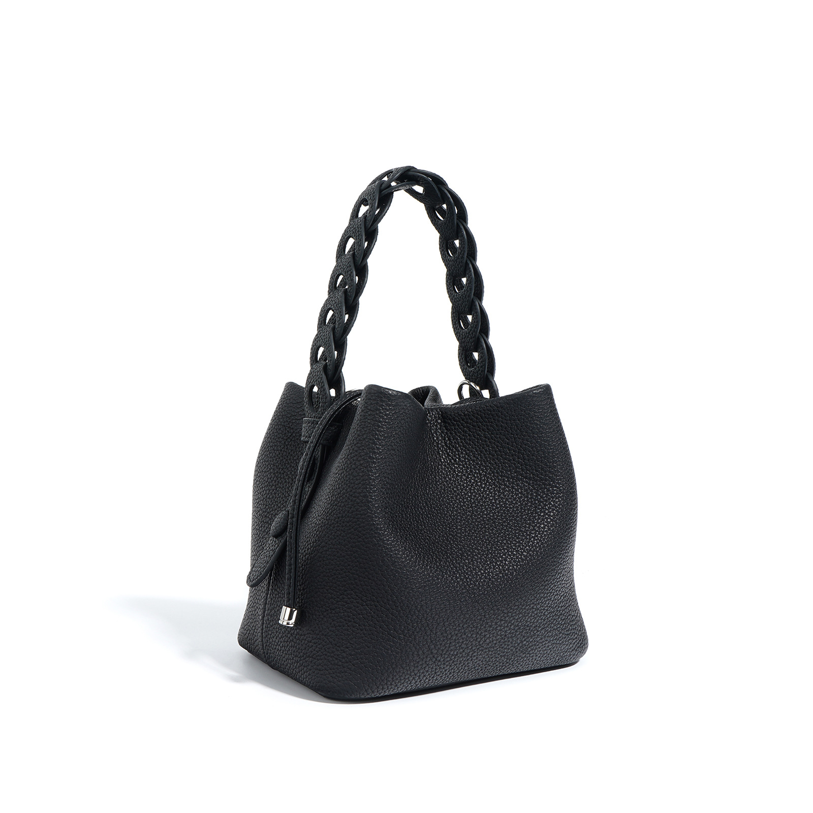 New Versatile Leather One Shoulder Crossbody Elegant Handbag