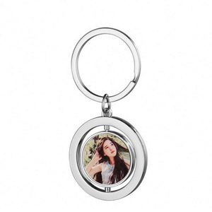 Llavero Personalizado con Diseño Personalizado, Llavero Promocional Giratorio de 360 Grados, Llavero de Recuerdo para Bolsa o Coche, Llavero Metálico Giratorio - Product Image 1