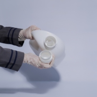 Bidon en plastique vide de 3,6 L, bidon en plastique HDPE, bouteilles d'emballage pour sirop, grande capacité, bidon en plastique HDPE avec bouchon