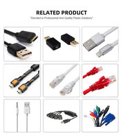 Máquina de Moldeo de Plástico para Fabricación de Cables USB, Cargador de Inyección Móvil, Molde para Cables Tipo iPhone
