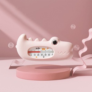 Conception de dessin animé <span class=keywords><strong>bain</strong></span> intérieur piscine chambre thermomètre étanche jauge de température cadran livraison rapide thermomètre ménager en plastique - Product Image 4