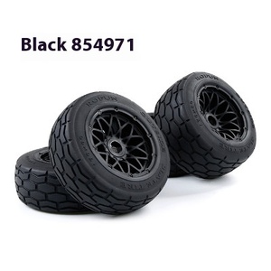 Pneus de voiture RC <span class=keywords><strong>Baja</strong></span> <span class=keywords><strong>5b</strong></span> Hpi à l'échelle 1/5, pneus Rofun à bande de roulement en bloc, accessoires de course tout-terrain, roues avant 170x60, roues arrière 170x80 - Product Image 5