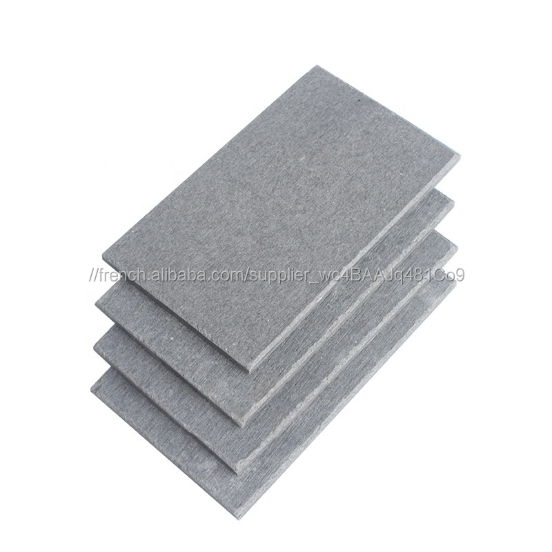 Couleur mur extérieur plaqué panneau de fibrociment
