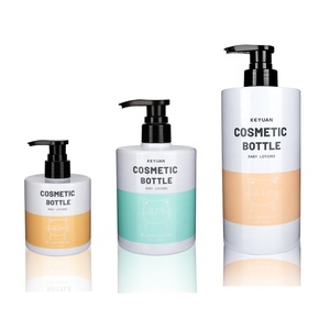 500ml 700ml 1000ml Shampoo Plastic Bottle with Shampoo Pump Shower Bottle