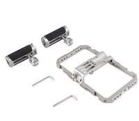 Support de téléphone portable universel multifonctionnel portable anti-tremblement en alliage d'aluminium Wesport, cage de stabilisation vidéo