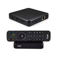 TVIP S-Box V.705 4K Ultra HD Linux & Android 11.0 OS TV BOX Amlogic S905W2 2.4/5G WiFi TVIP 705 Nordic One Media Player