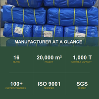 Bâches industrielles en tissu de Chine, bâches durables en HDPE PE, bâches imperméables pour le camping