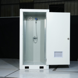 Salle <span class=keywords><strong>de</strong></span> douche mobile Salle <span class=keywords><strong>de</strong></span> bain préfabriquée Douche préfabriquée Pod Toilette portable Salle modulaire Casas Modulares Container - Product Image 1