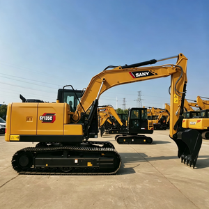 Mejor Precio de Fábrica para Excavadora de Orugas SY135C de 13.5 Toneladas, Alta Eficiencia, Potente Motor Hidráulico Isuzu de 86kW de Potencia - Product Image 4
