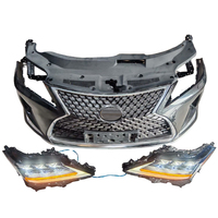 Pare-chocs avant d'occasion pour Lexus RX300 RX350 RX450H 2020-2021 Kit de carrosserie de calandre de ventilateur de radiateur noir