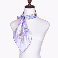 Luxe 100% Zijden Sjaal Print Sjaals Square Foulard De Soie Voor Vrouwen