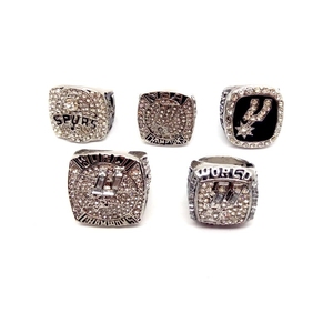 Sidan 5 piezas 1999 2003 2005 2007 2014 San <span class=keywords><strong>Antonio</strong></span> Spurs Tim Duncan baloncesto N BA Campeonato anillos joyería deportiva para hombre - Product Image 3