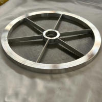 Filtre à mailles en acier inoxydable 304 316 personnalisé cadre de disque de filtre à huile industriel maille disque rond disque de filtre de filière