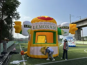 Kiosque Gonflable Commercial pour Événements et Promotions : Stand de Boissons au Citron, Tente de Limonade pour Fêtes et Événements - Product Image 6