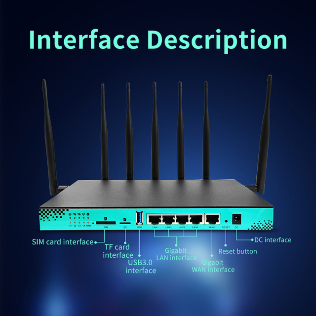 High Speed 256MB DDR3 Openwrt Wireless Wifi Hot Spot 5g Modem Lte Unlock Sim Mobile 5g Router with Sim Card Slot Wifi Router 5g