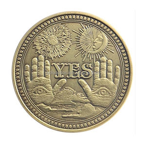 Коллекция металлических монет, анти-бронзовые монеты, бросающие решения, монетки оракула «да» или «нет», «гадание» - Product Image 3