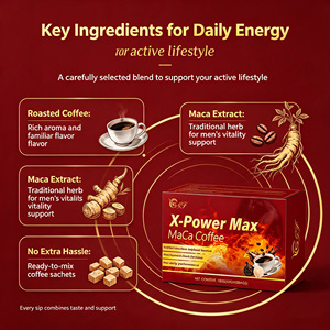 <span class=keywords><strong>Caffè</strong></span> Energetico OEM per Uomo, Integratore Alimentare, <span class=keywords><strong>Caffè</strong></span> Istantaneo Nero con Maca per la Vitalità Maschile - Product Image 3