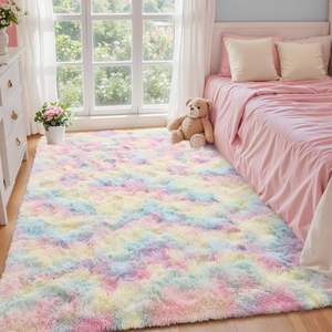 Tapis de salon modernes doux et moelleux, tapis touffetés, grands tapis shaggy pour salon - Product Image 2