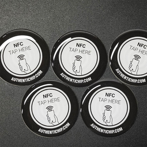 RFID ISO14443A Tag NFC Anti-Metal Epoxy Tag pour les médias sociaux/<span class=keywords><strong>contrôle</strong></span> d'accès - Product Image 4