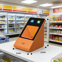 Lecteur de codes QR mains libres, plateforme de numérisation omnidirectionnelle, connexion sans pilote pour l'entrée au cinéma et la distribution de billets électroniques