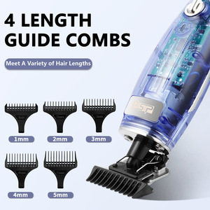 Dsp Electric <b>Hair</b> <b>Clipper</b> <b>Cordless</b> Adjustable Lengths With Combs Usb Charging <b>For</b> <b>Men</b> Haircut Trimming - Product Image 3