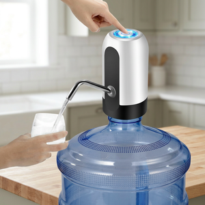 Pompa Elettrica Portatile per Dispenser d'Acqua da 5 Galloni, Bianca, con Ricarica USB e Funzione Automatica di Erogazione - Product Image 3