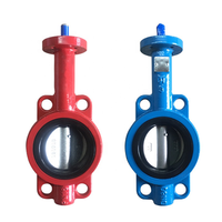 Vanne papillon à disque en fonte ductile de type Wafer, 2 pouces (DN50-DN600), fabrication OEM
