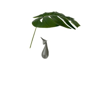 Artificial Turtle Leaves & <b>Large</b> Palm Leaves Single Stem Plants Home Living Room Decor Wholesale - Product Image 6