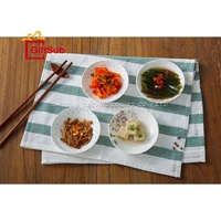 Vente en gros de sets de table 30*40cm beiges imprimés sur mesure, décoration de salle à manger, sets de table en lin blanc par sublimation