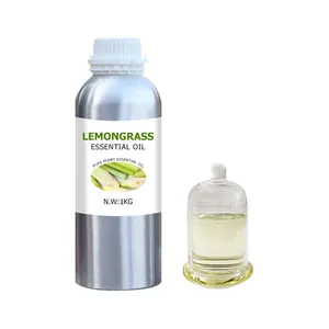 Pure Bulk Privated Label Organic Lemongrass Essential Oil For Skincare Perfumery Meditation Natural Deodorant Raw Material