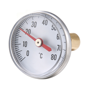 Factory Sales Ordinary Thermometer With Brass Stem Easy Reading <strong>Temperature</strong> Gauge Configurable Protective <strong>Cover</strong> High Quality - Product Image 1